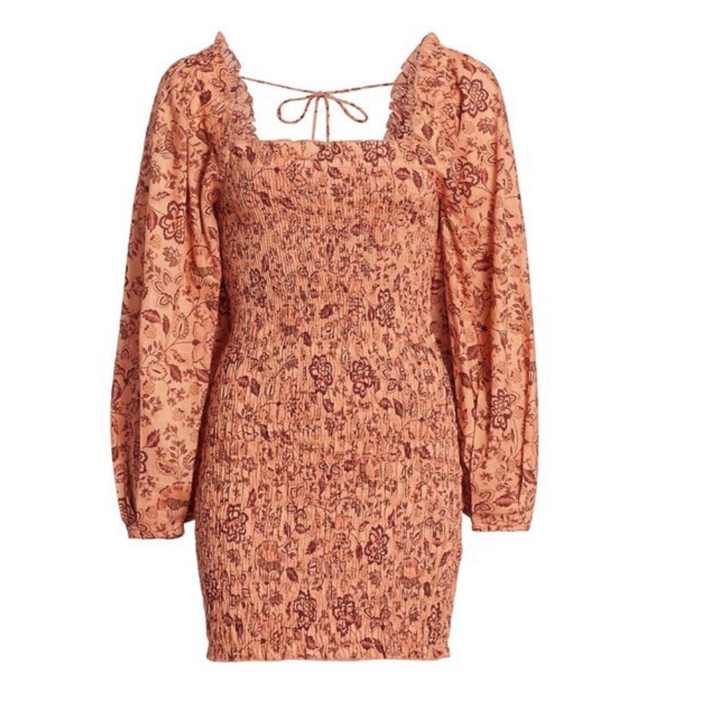 Free People NWT Smock It to Me Mini Dress